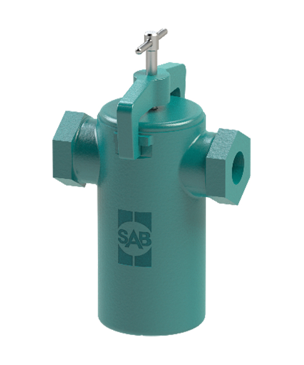 F119 MINI Simplex Basket Filter, cast iron-1-2–2Thread